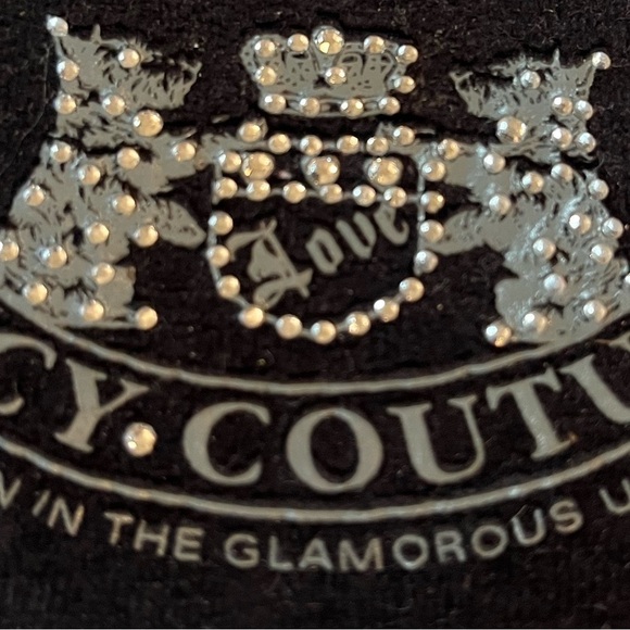 Juicy Couture Change Purse Brown Bling Front - Picture 3 of 7